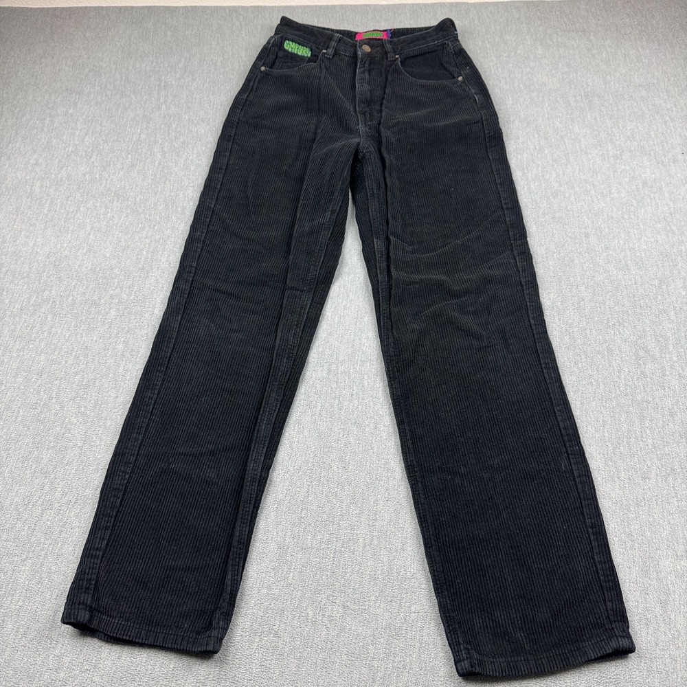 Empyre Pants Womens 2 Fits 26x31 Black Tori Corduroy Baggy Skater Grunge Loose